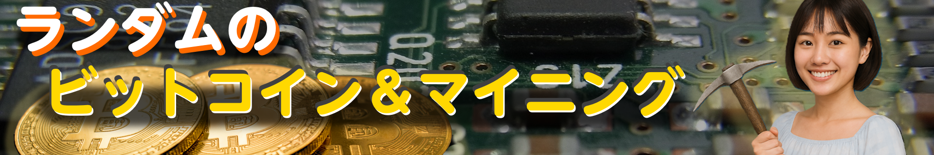 ランダムのビットコイン＆マイニング